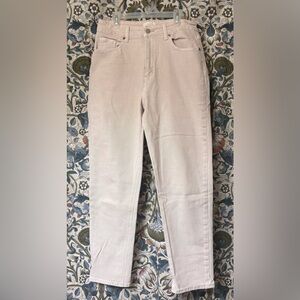 Mom High-Waisted Ankle Jeans